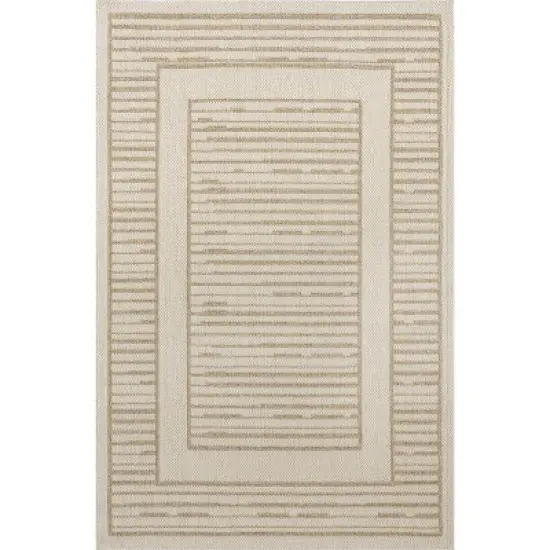 nuLOOM Rickie Solid Striped Indoor/Outdoor Patio Area Rug image {9}