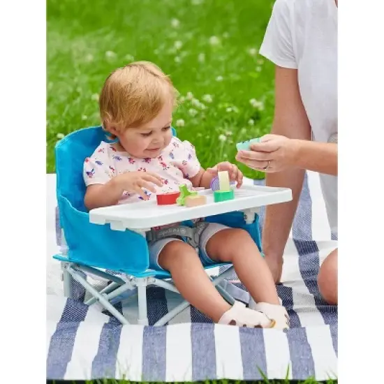 Regalo My Chair Portable Booster Car Seat - Aqua image {2}