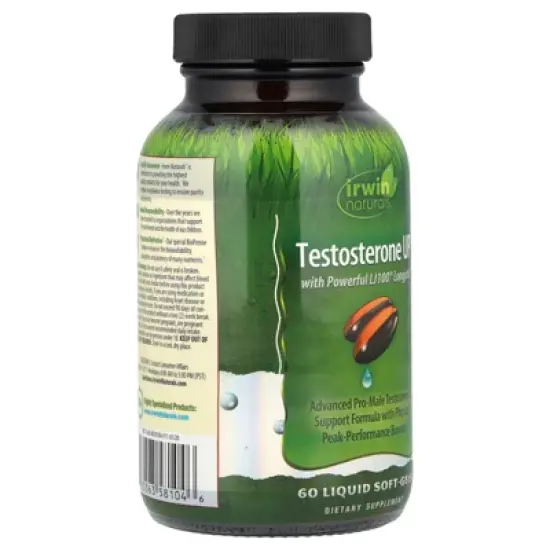 Irwin Naturals Testosterone UP&reg;, 60 Liquid Soft-Gels image {3}