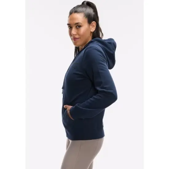 Peloton Women's Fleece Full Zip, Deep Navy image {5}