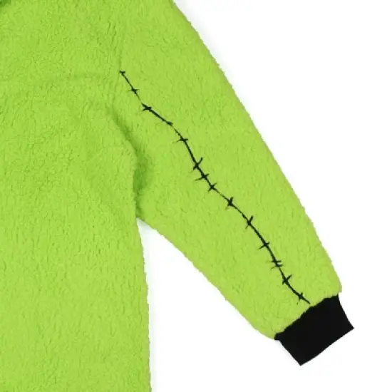 The Nightmare Before Christmas Oogie Boogie Costume Fleece One Piece Pajama Union Suit image {2}