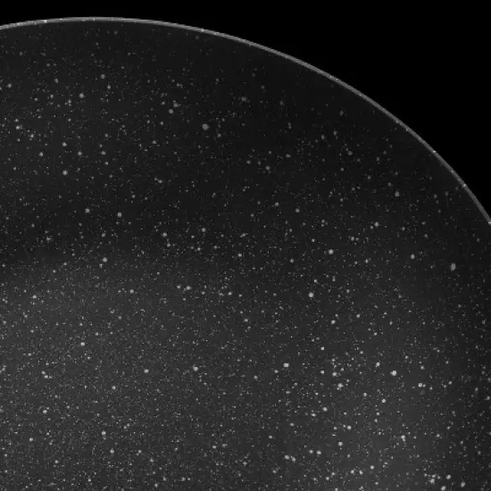 BergHOFF GEM Non-stick Stockpot, Glass Lid, Black image {1}