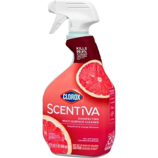 Clorox Scentiva Grapefruit & Orange Blossom Multi-Surface Spray - 32 fl oz image {2}