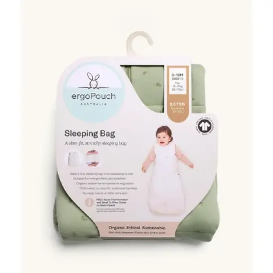 ergoPouch Sleep Sack 2.5 TOG Willow image {9}