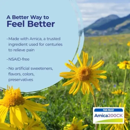 Arnica Montana 200CK 3 MDT by Boiron  -  240 Pellet image {7}