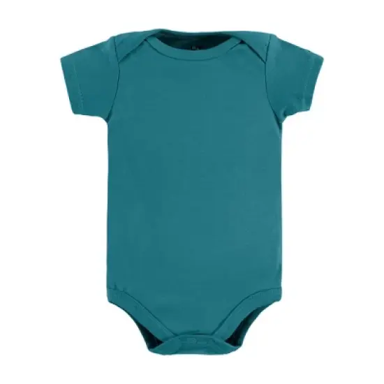 Hudson Baby Cotton Bodysuits, Happy Planets image {6}