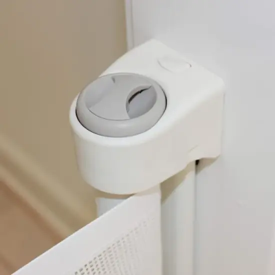 Cardinal Gates Child & Pet Retractable Safety Gate - White image {3}