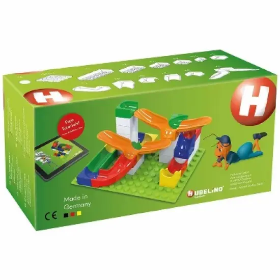Hubelino Marble Run - 44-Piece Cradle Chute Expansion Set image {3}