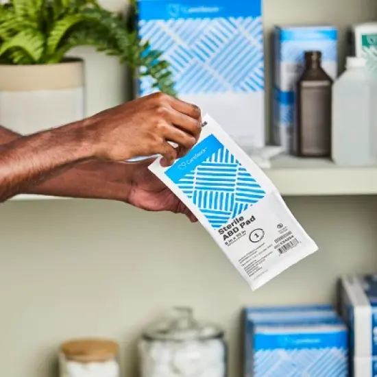 CareStock Abdominal Pad, 8 x 10 in. - Nonwoven Cellulose ABD Pads - Individually Packed, Sterile image {3}