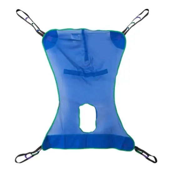 McKesson Full Body Commode Sling 53 x 42 Inch Mesh image {5}