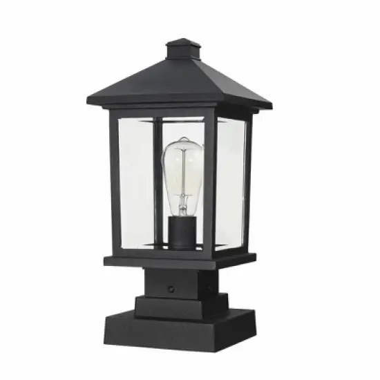 Z-Lite Portland 1 - Light Lantern in  Black image {3}