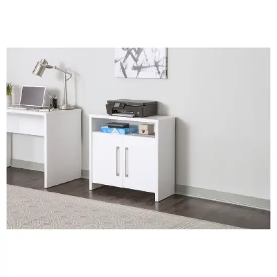 2-Door File Cabinet - White - ClosetMaid image {1}
