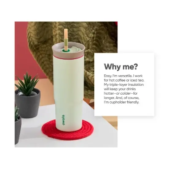 Owala 24oz Stainless Steel Straw Tumbler image {8}