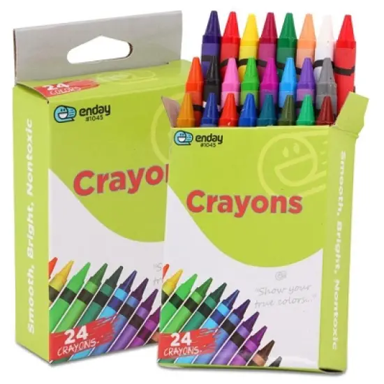 Enday 24 Box Crayons, 2 Pack image {6}