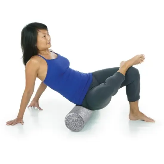 OPTP Silver AXIS Foam Roller - Moderate Density (36-Inch Round) image {4}