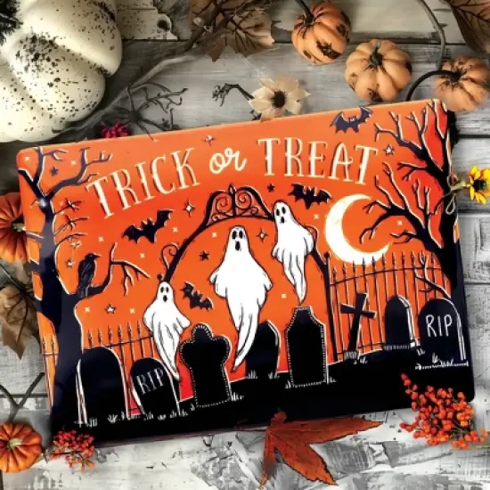 Certified International Hocus Pocus Rectangular Serving Platter image {1}