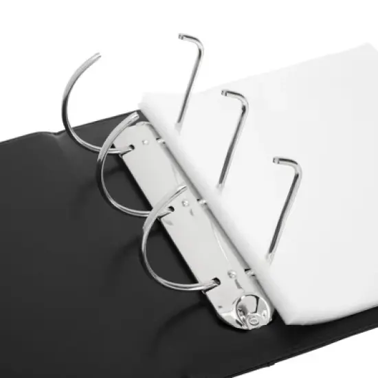 Juvale 4-Inch Theater Binder with 30 Sleeves, 3-Ring Organizer with Clear Sheet Protectors for Gifts, Show-Bills Holder image {6}