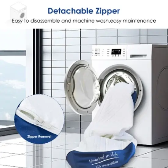 CSBDHome 10 Inch Green Tea Gel Memory Foam Mattress, Cooling Gel Infused Mattress for Pressure Relief, Washable Cover image {7}