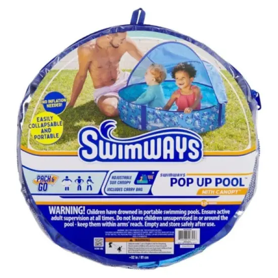 Swimways Elite Pop Up Pool: Baby Water Float for 9 Months+ image {3}