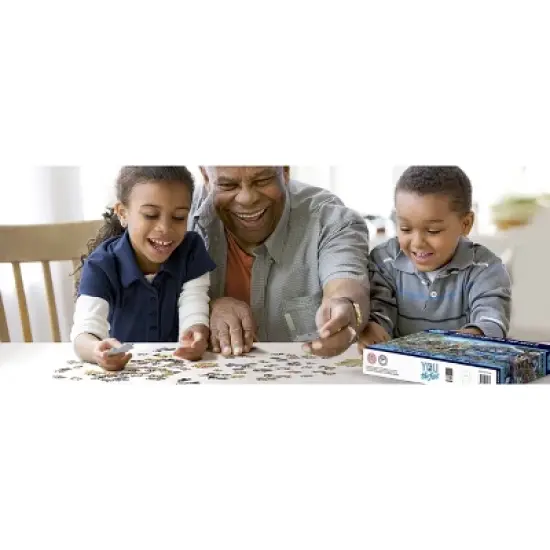 NCAA North Carolina Tar Heels Game Day at the Zoo 500pc Jigsaw Puzzle: Sports Theme image {1}