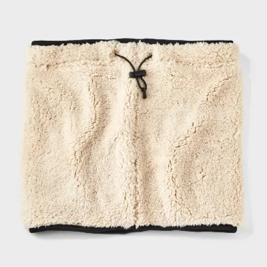 Men's Shearling Scarf - Goodfellow & Co&trade; Cream image {1}