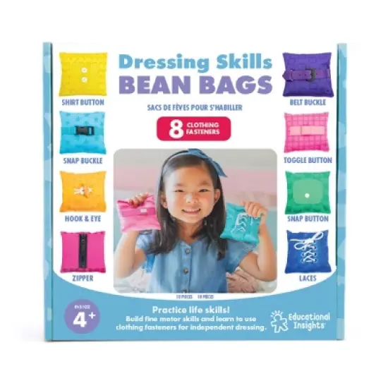 Educational Insights Learn to Dress Myself Bean Bags image {1}