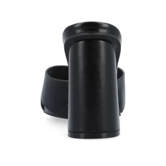 Journee Collection Womens Chazz Tru Comfort Foam Vegan Leather Block Heel Sandals image {2}