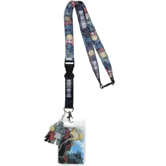 Fullmetal Alchemist: Brotherhood ID Lanyard Badge Holder with Acrylic Pendant image {4}