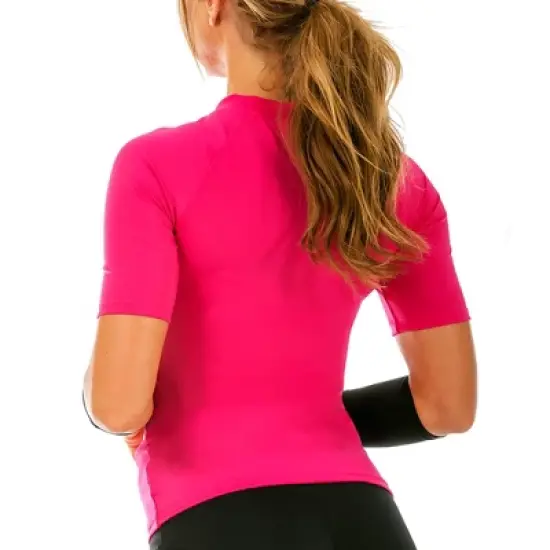 InstantFigure Activewear Compression Short Sleeve Top AWT025 image {7}