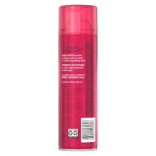 Suave Max Hold Unscented Hairspray - 11oz image {4}