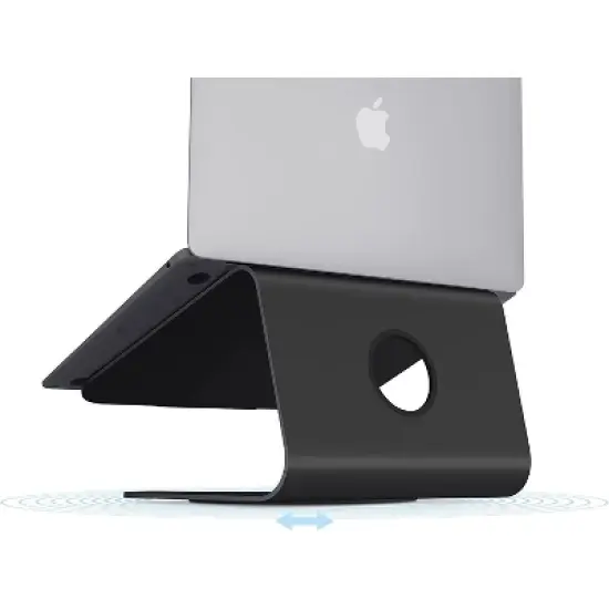 Rain Design mStand360 Laptop Stand with Swivel Base - Black image {2}