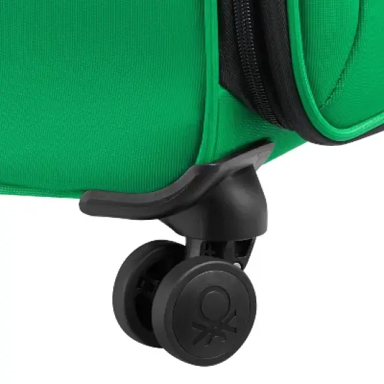 United Colors of Benetton x DELSEY PARIS Carry On Color Block 19" Softside Spinner Suitcase image {7}