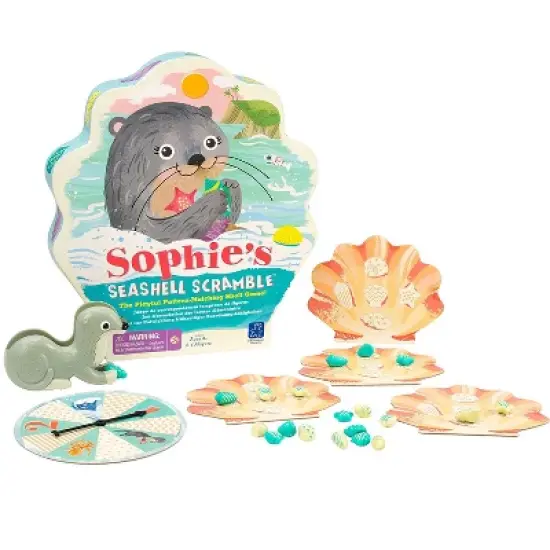 Educational Insights Sophie's Seashell Scramble Game image {1}