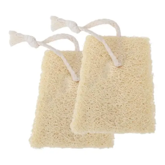 Unique Bargains Durable Kitchen Sponge Yellow 2 Pcs image {5}