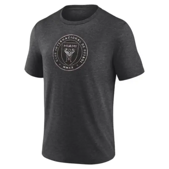 MLS Inter Miami CF Men's Throwback Tri-Blend T-Shirt image {1}