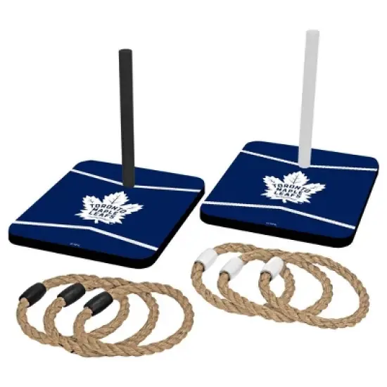 NHL Toronto Maple Leafs Quoits Ring Toss Game Set image {1}