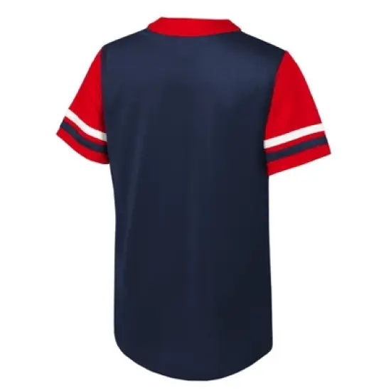 MLB Boston Red Sox Girls' Henley Jersey image {2}