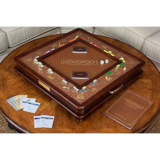 WS Game Company Monopoly Luxury Edition Board Game image {4}