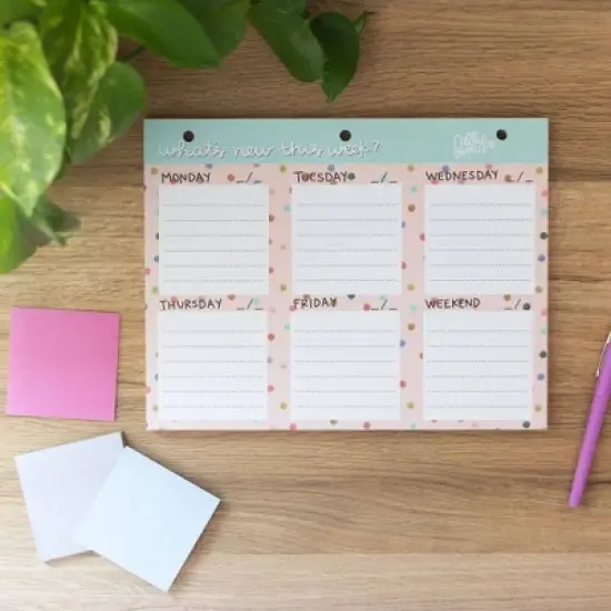 Undated Smiley Weekly Deskpad - Callie Danielle image {2}