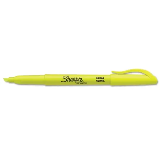 Sharpie Pocket Highlighters - Office Pack Chisel Tip Yellow 36 per pack 2003991 image {4}