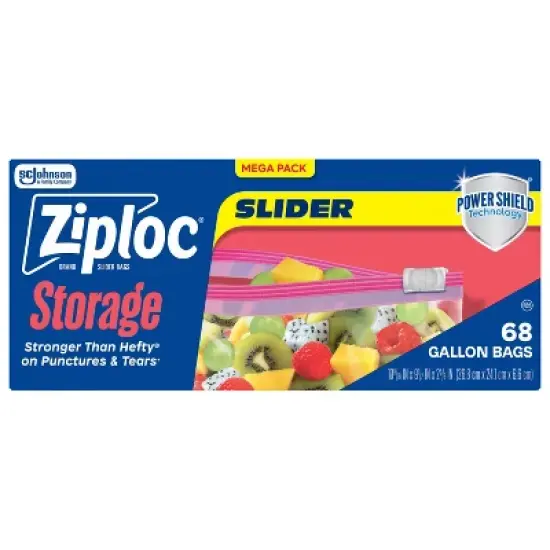 Ziploc Storage Slider Gallon Bags image {10}