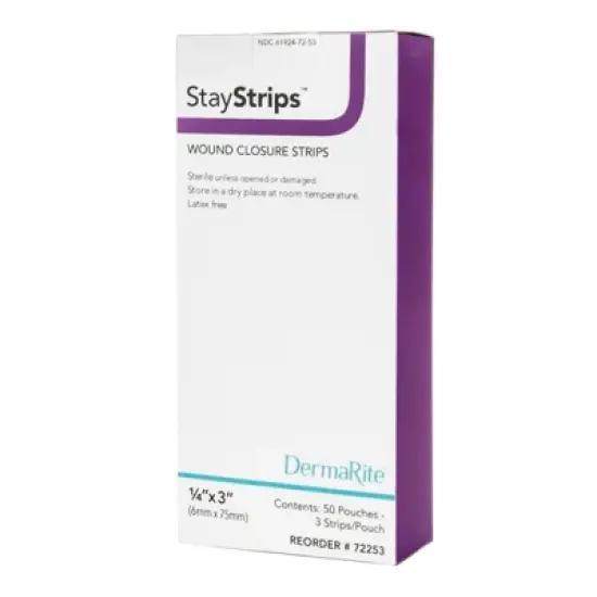 StayStrips Flexible Skin Closure Strip Sterile image {1}
