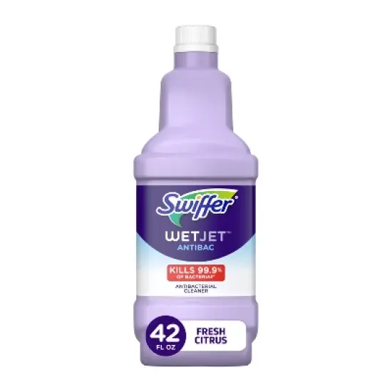 Swiffer WetJet Solution Antibacterial Cleaner - 42.2 fl oz image {9}