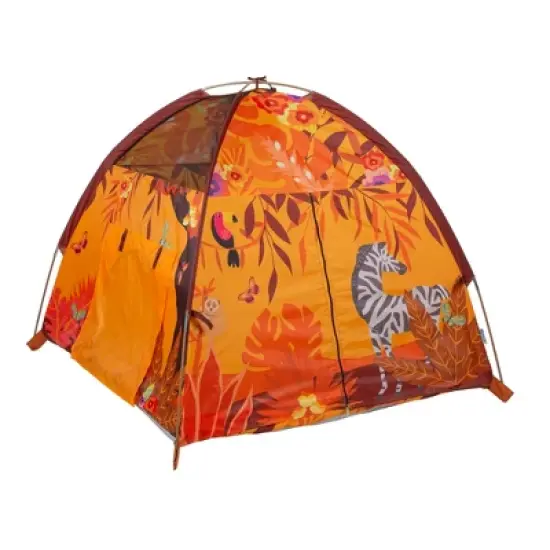 Pacific Play Tents Sunrise Safari Tent + Tunnel Combo image {2}