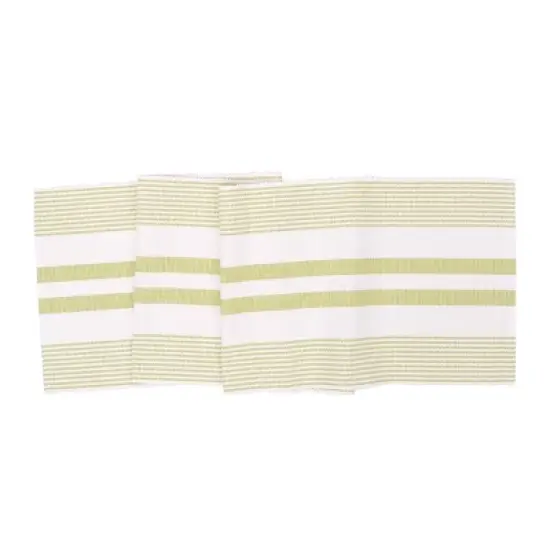 C&F Home Classic Stripe Woven Table Runner image {4}