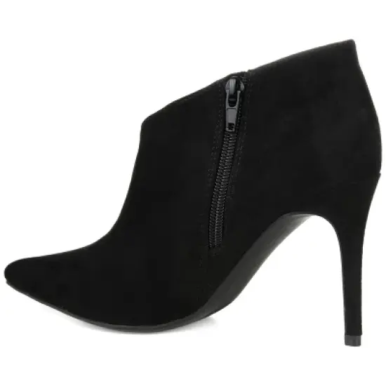 Journee Collection Womens Demmi Tru Comfort Foam Inside Zip Stiletto Booties image {6}