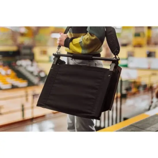 Picnic Time Gridiron Stadium Seat - Black image {10}