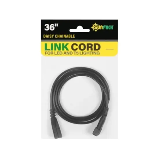 SUNPACK Daisy Chainable Link Cord, Black, 36" image {2}