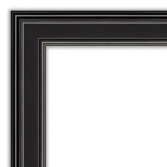 Amanti Art Ridge Black Framed Dry Erase Magnetic Board image {3}