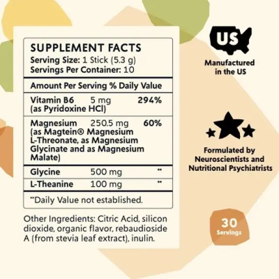 PYM Sleep Magnesium Powder Stick Packs - 10ct image {7}